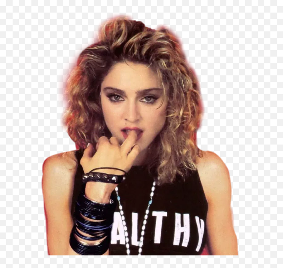 Madonna 80s - Madonna Hair 80s Png,80s Icon