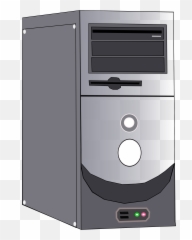 Download Clipart - Computer Case Clipart Png,Cpu Png