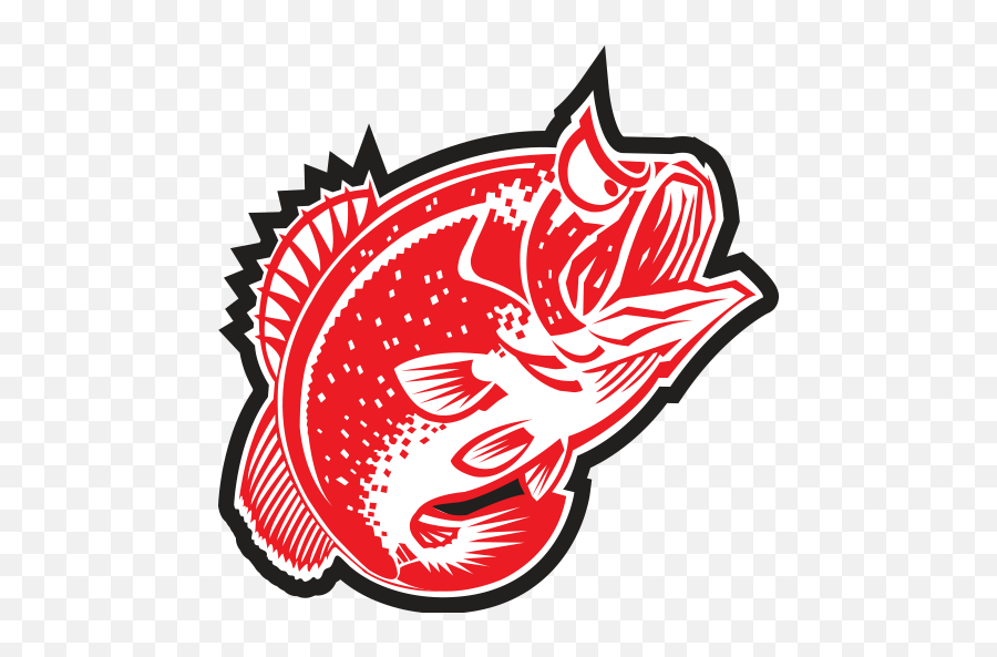 Post Spawn And Early Summer Bass - Bass Fishing Logo Red Png,Bass Fish Icon