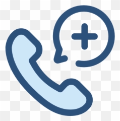 Telephone Receiver Call Emergency - Contact Icon Png