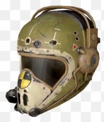 Atomic Shop Just Includes - Fallout 76 Yellow Flight Helmet png