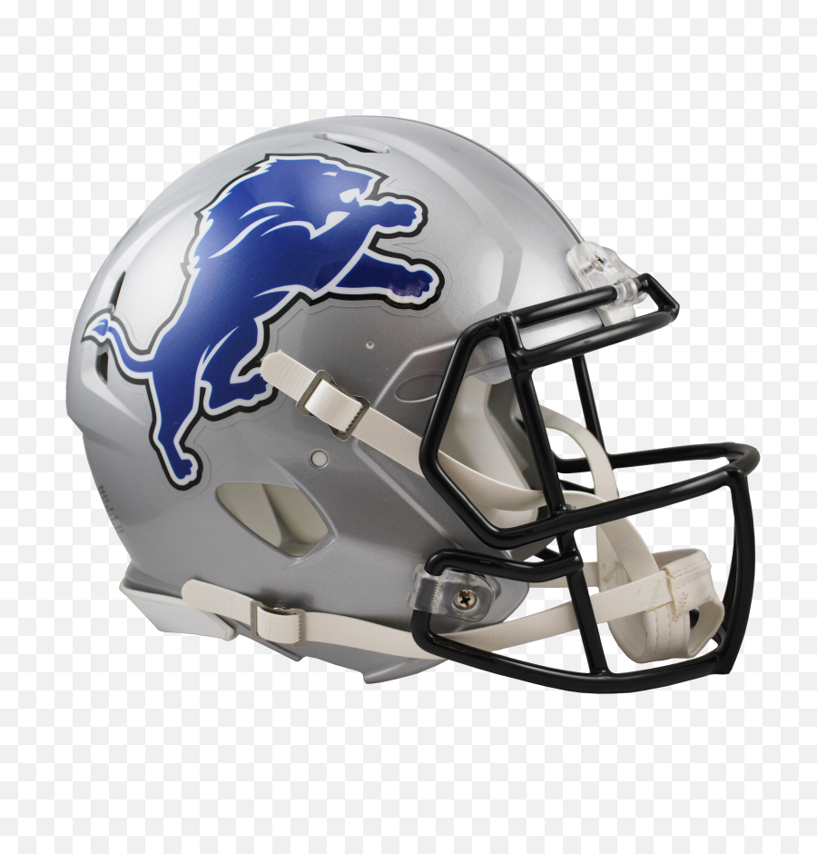 Detroit Lions Speed Authentic Helmet - Green Bay Packers Helmet Png,Detroit Lions Logo Png