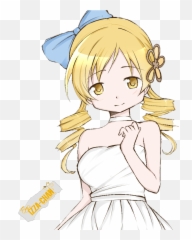 Mami Tomoe Dress - Mahou Shoujo Madoka Magica Photo In A png