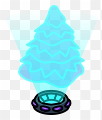 Holo - projector Club Penguin Wiki Fandom Crismas Tree In Holograme png