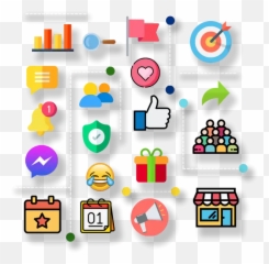 Facebook Advertising - Strategic Digital Marketing u0026 IT Dot png