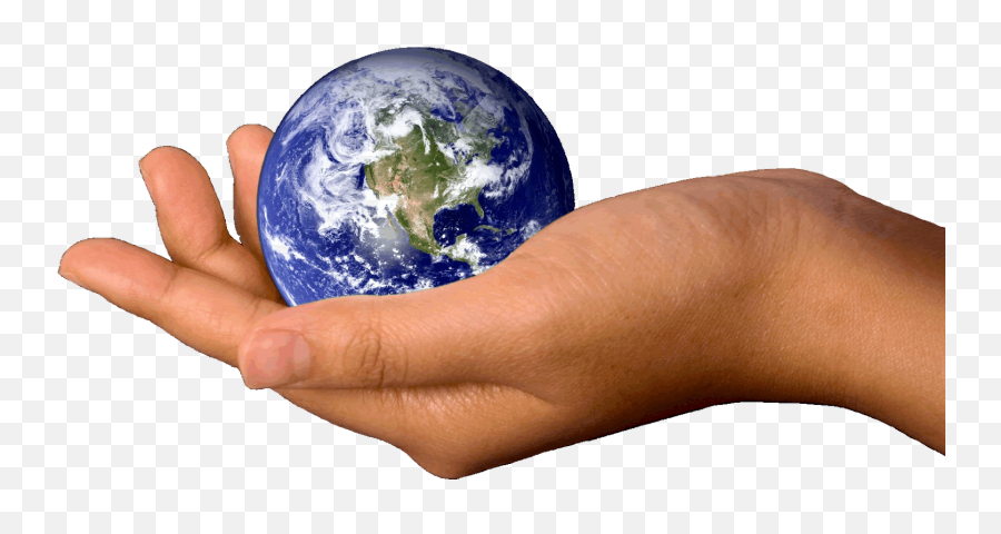 Hand Holding Earth Transparent Png - Earth In Hands Png,Hand Holding Png