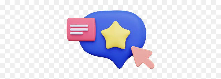 Rate Badge 3d Illustrations Designs Images Vectors Hd - Language Png,Star Icon For Facebook