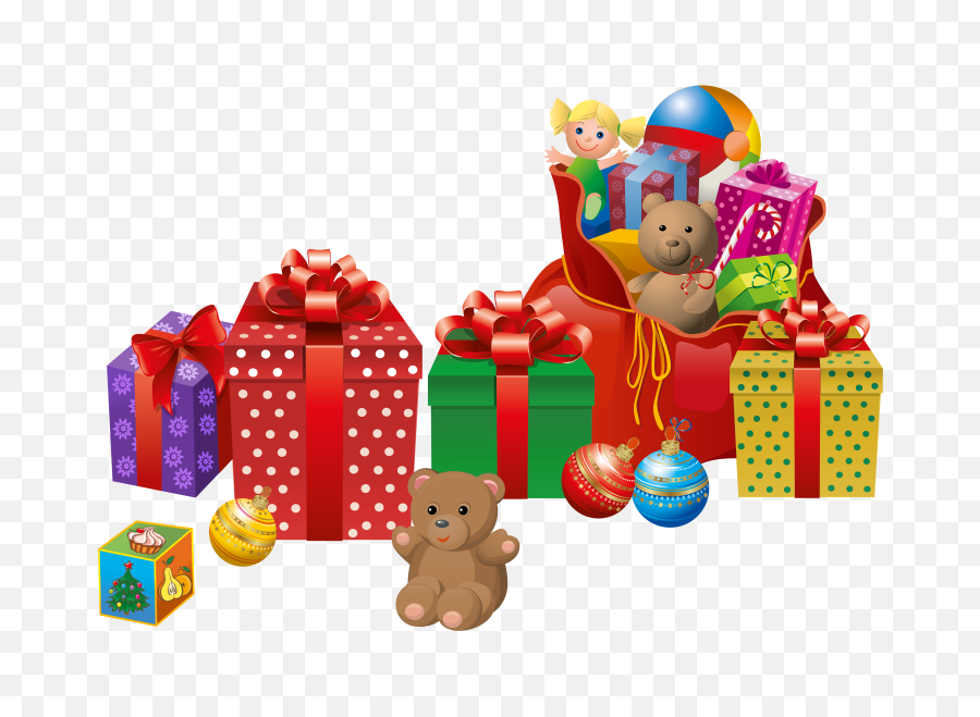Christmas Gifts Png Full Size Download Seekpng - Transparent Christmas Presents Clipart,Gifts Png