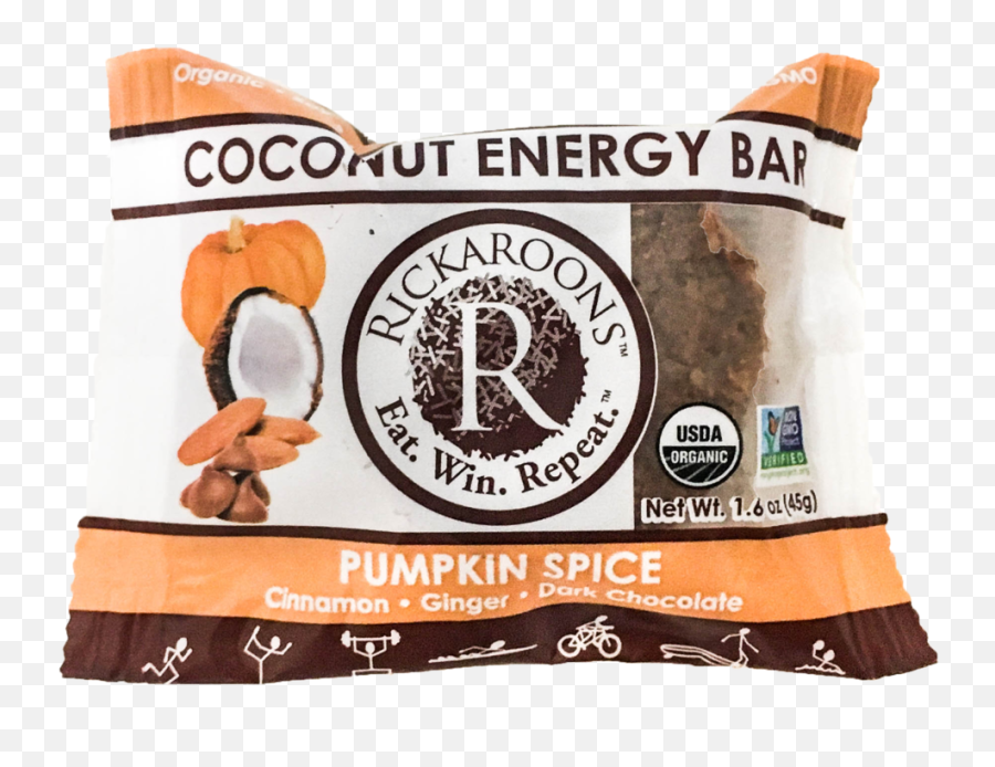 Pumpkin Spice Organic Coconut Bars - Rickaroons Png,Pumpkin Spice Png