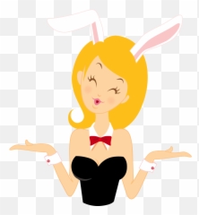 Girl Bunny Question Icon In A Suit Iconset Dapino - Hot Cartoon png