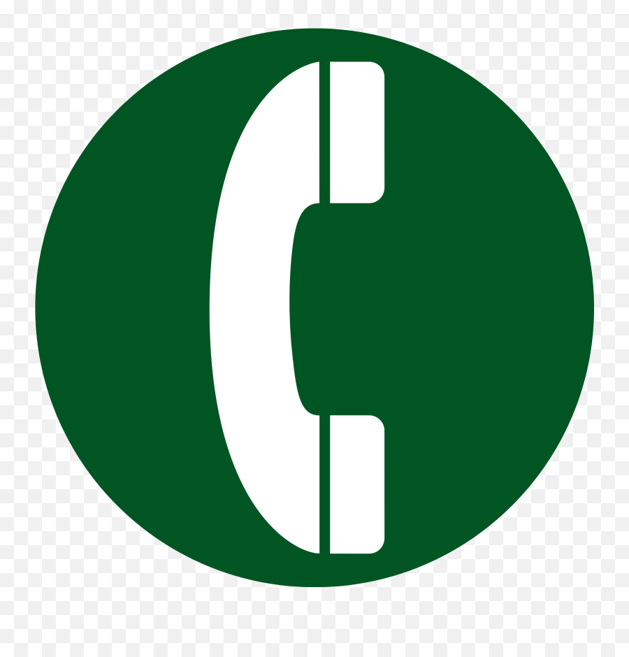 Phone Logo Png Transparent Background 2 - Dark Green Phone Icon,Phone Logo Png