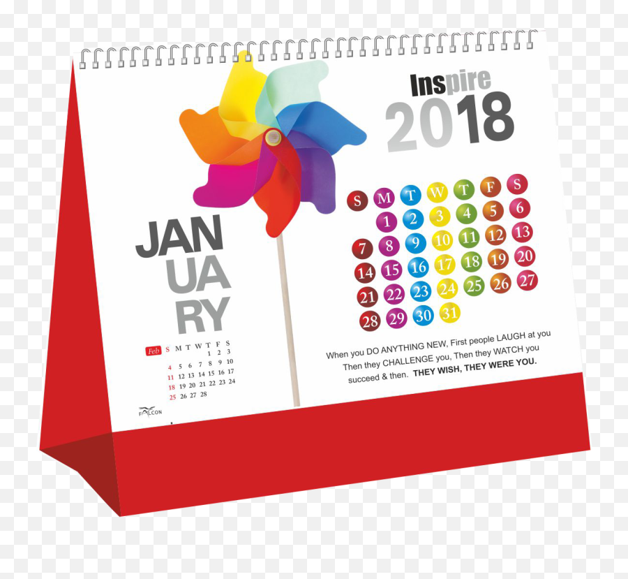 Download 2018 Table Calendars - Table Calendar 2018 Png Table Calendar 2018 Png,Transparent Calendars