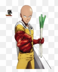 Male Clipart Single Person Transparent - Saitama One Punch Man Png