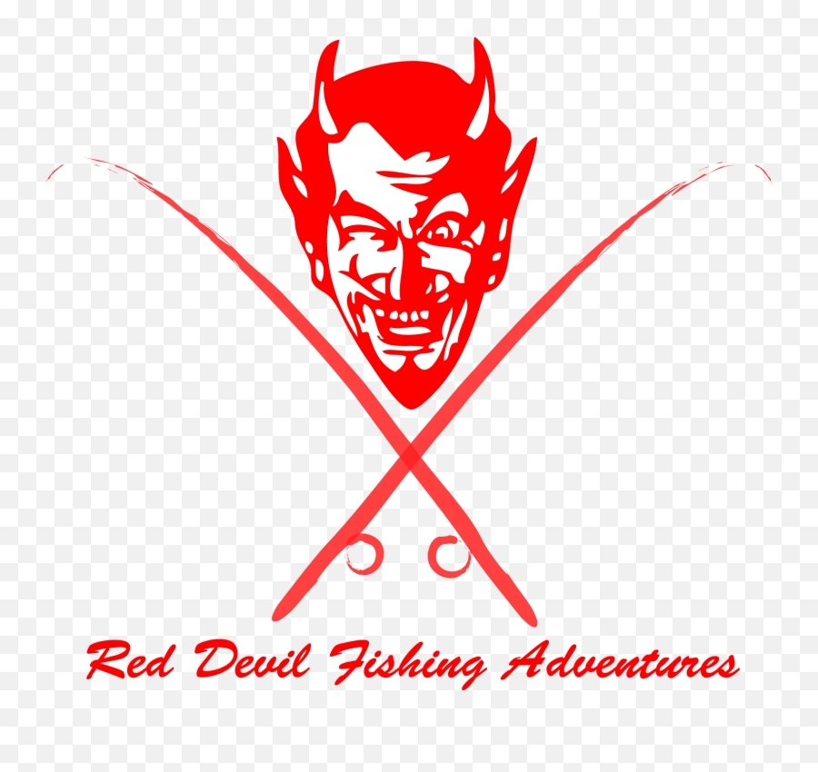 Red Devil Fishing Logo - Review Keep The Fire Burning Png,Devil Logo