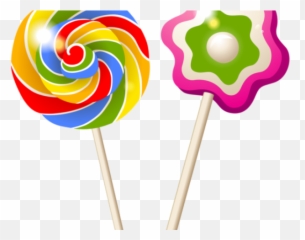 Transparent Background Lollipop Clipart Png - Transparent Background Candy Png Transparent,Lollipop Transparent