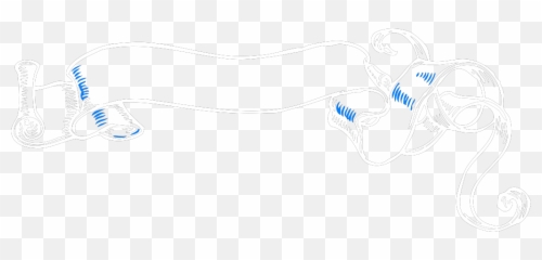 Transparent Blue Scroll Png Svg Clip - Necklace