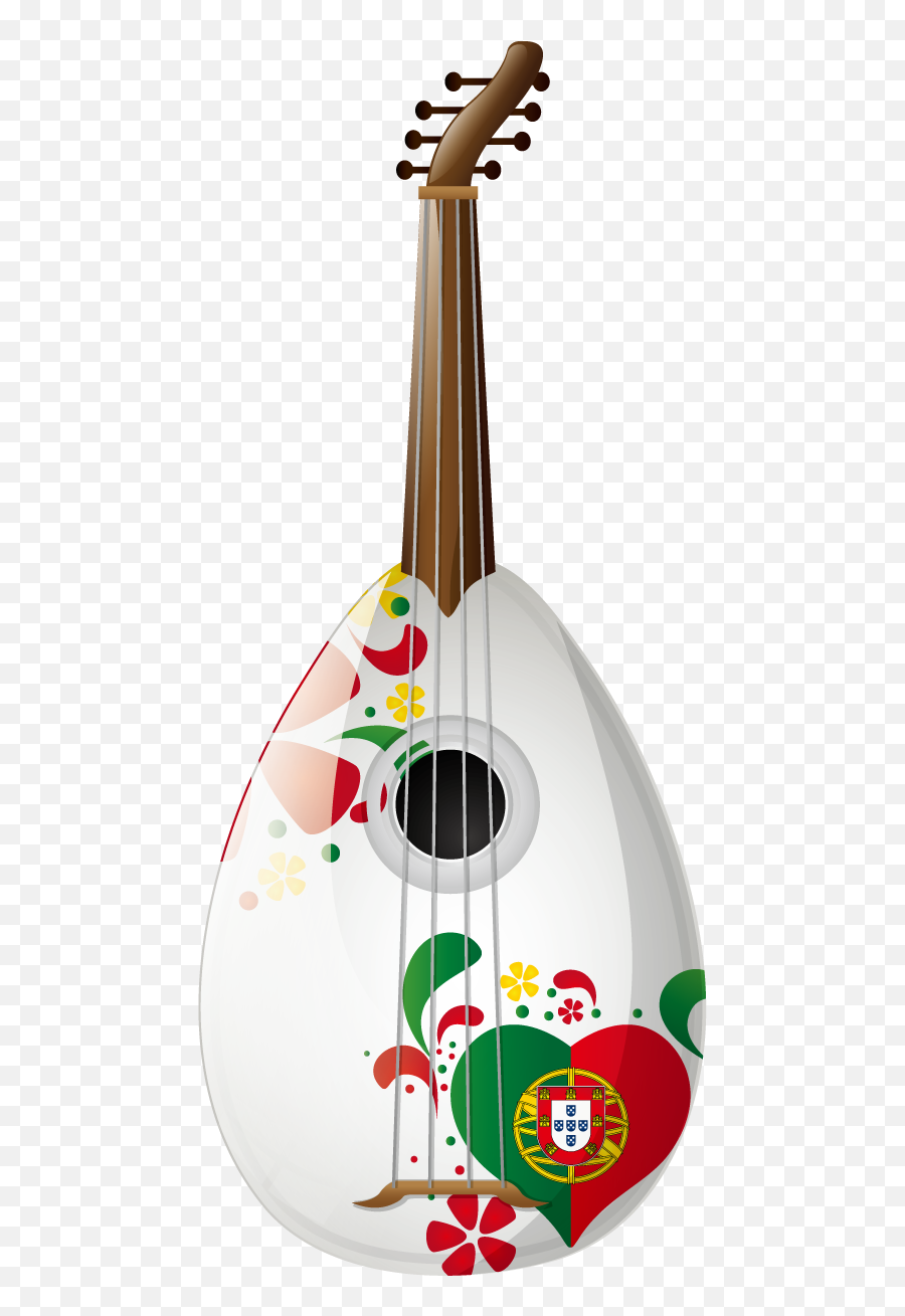 Download Guitar Folk Vector Ukulele Portugal Free - Portugal Flag Png,Ukulele Png