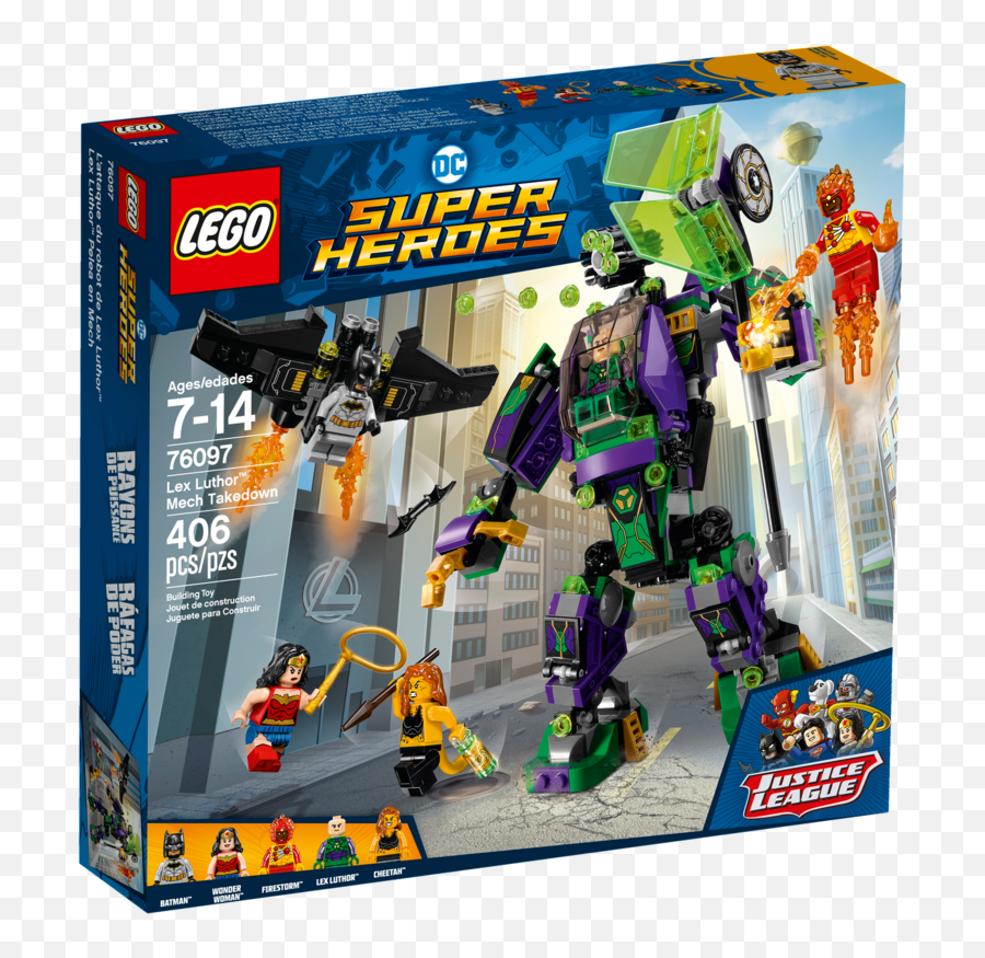 76097 Lex Luthor Mech Takedown - Lego Batman Lex Luthor Png,Lex Luthor Png