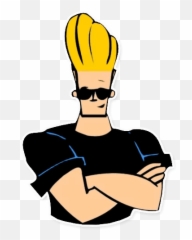 Johnny Stickers Set For Telegram - Johnny Bravo Png,Johnny Bravo Png