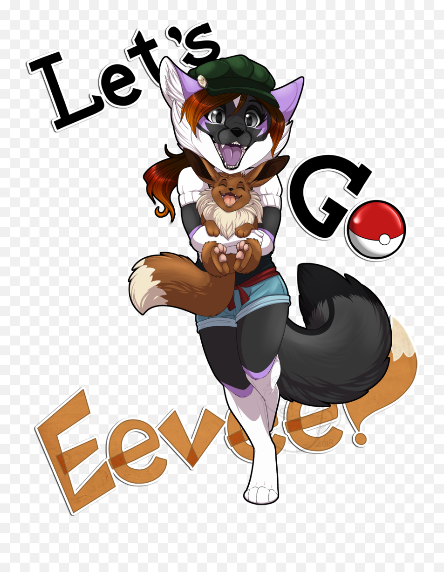 Download Hd Letu0027s Go Eevee - Pokémon Letu0027s Go Eevee Cartoon Png,Eevee Png