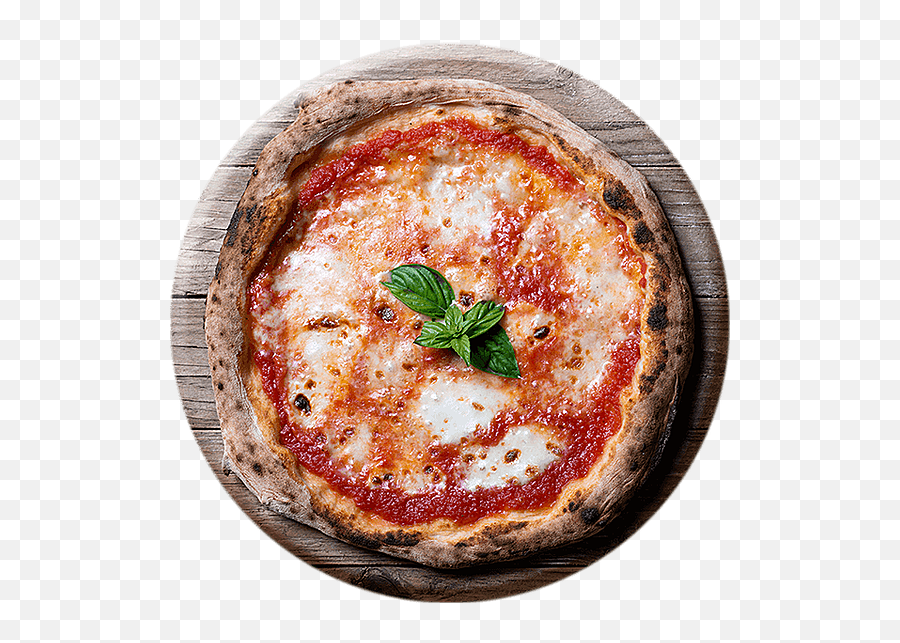 Rustic Pizza United States La Trattoria Restaurant Pizzeria - Pizza Margherita Top View Png,Pizza Png Images