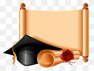 Poem Clipart Scroll Transparent Free For - Frame Design For Graduation png