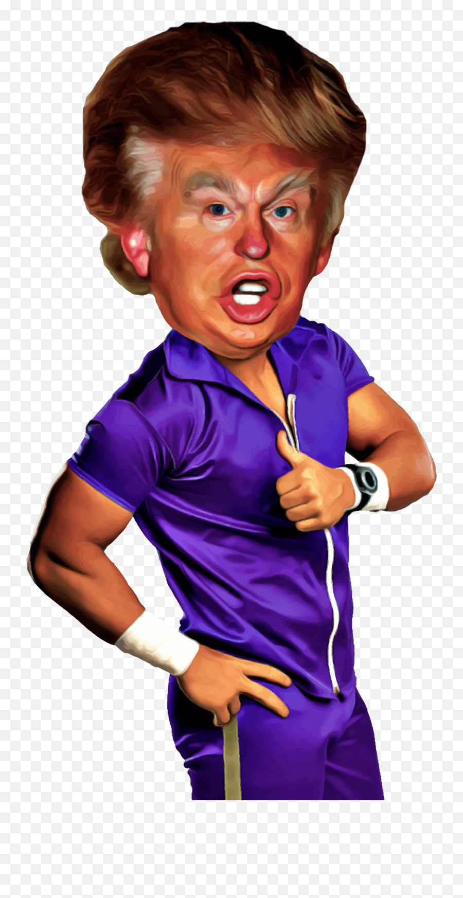 Png Freeuse Library Caricature Big Image - Donald Trump Funny Looking Donald Trump,Trump Transparent