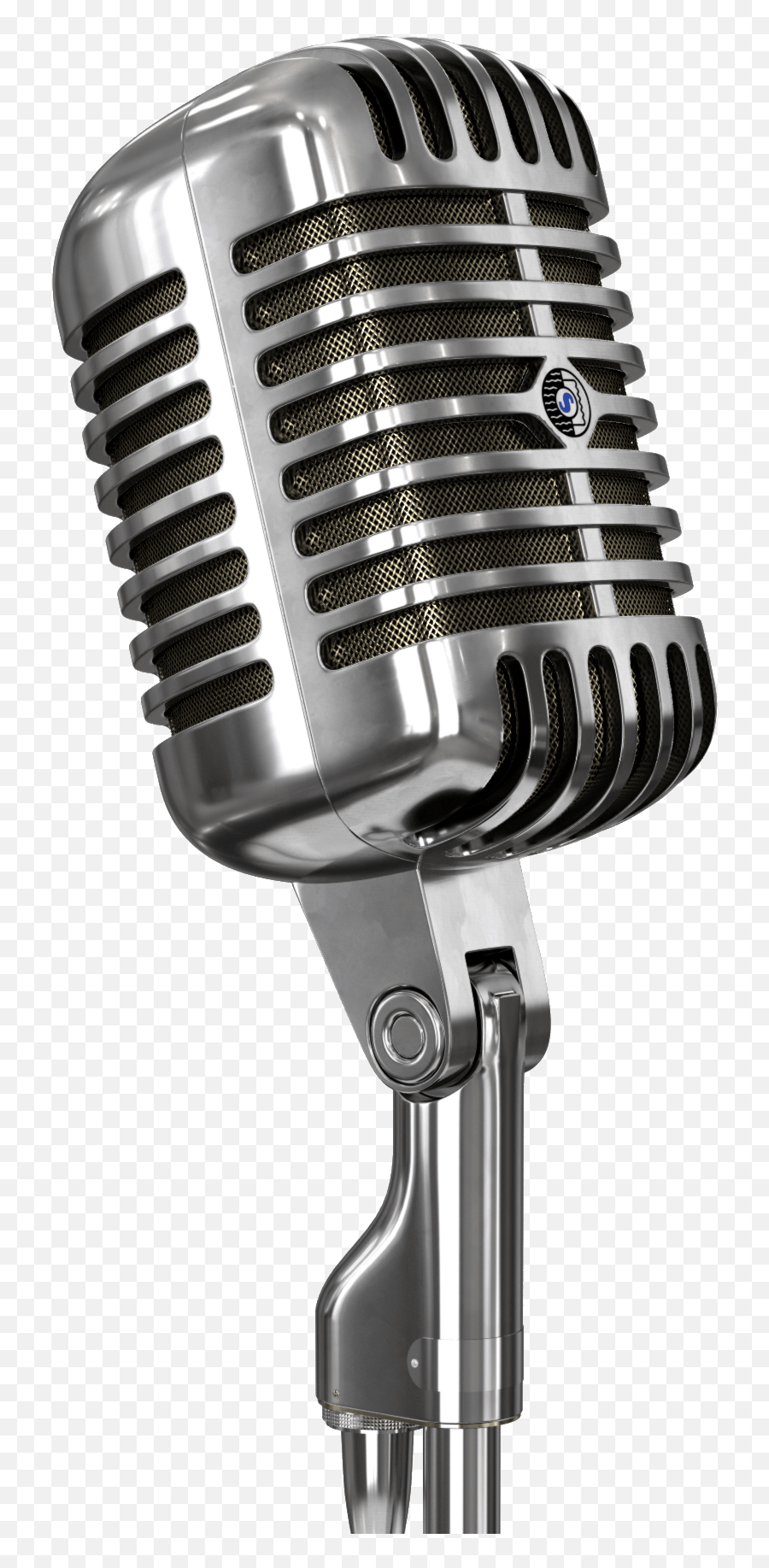 Transparent Vintage Microphone - Old Microphone Png,Microphone Clipart Transparent
