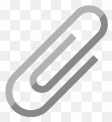 Attached Paper Clip Png Icon - Repo Free Icons Sign