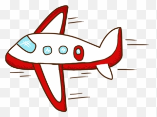 Dibujado A Mano Ilustración Vehículo Avión Png Y Psd - Avion Clipart,Avion Png