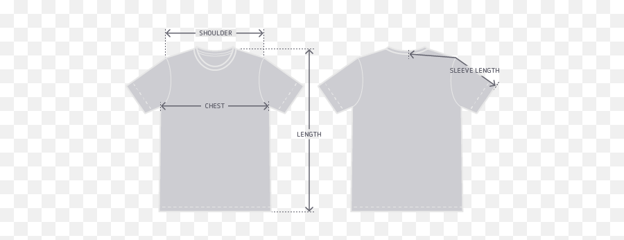 Download Garment Measurement Illustration - Plain White T T Shirt Adidas 2019 Png,Blank Tshirt Png