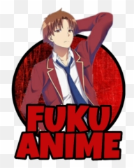 Download Hd Fuku Anime Logo - Newclassroom Of The Elite Ayanokoji Png,Anime Logo Png