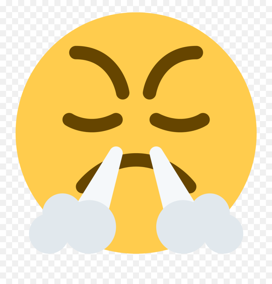 Triumph Emoji Discord Png Image - Huff Emoji,Puff Of Smoke Png