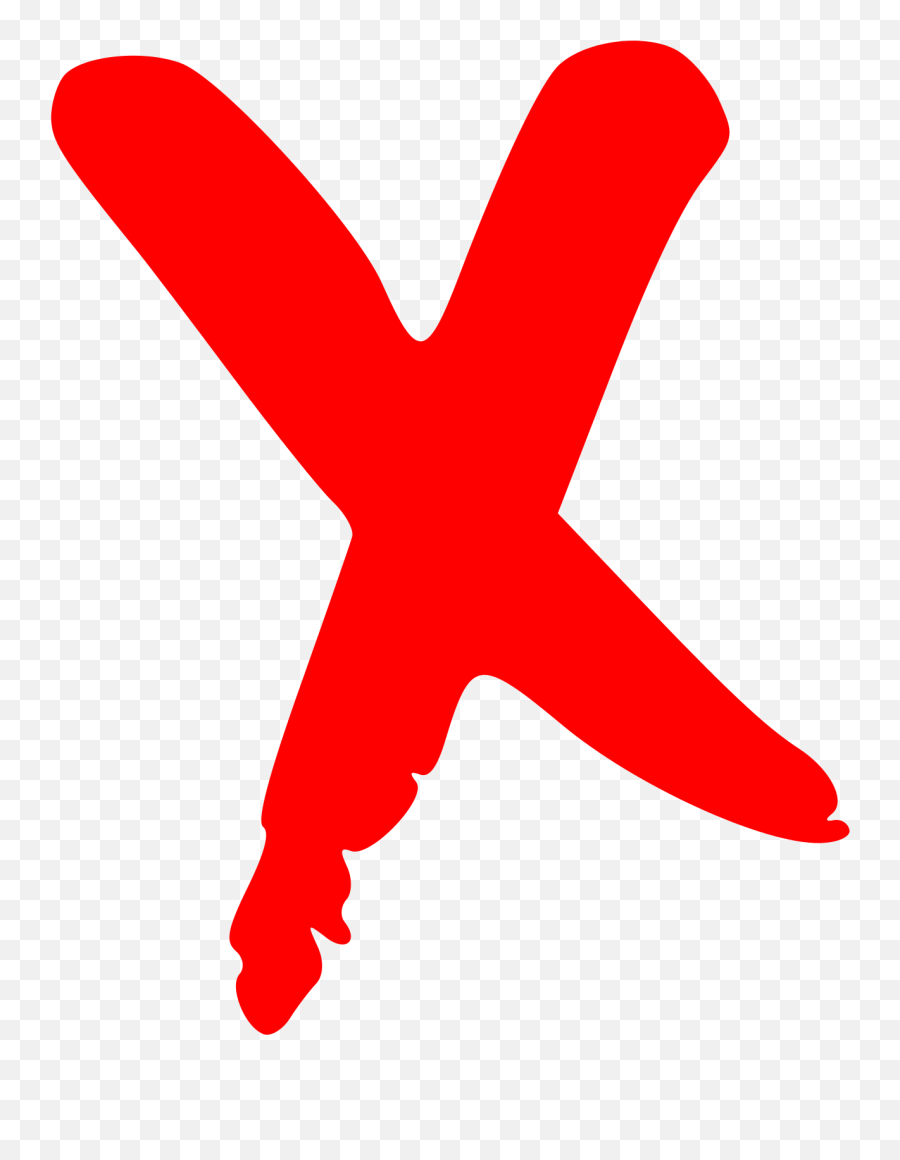 Red X Png Hd - X Mark The Spot,Png Image