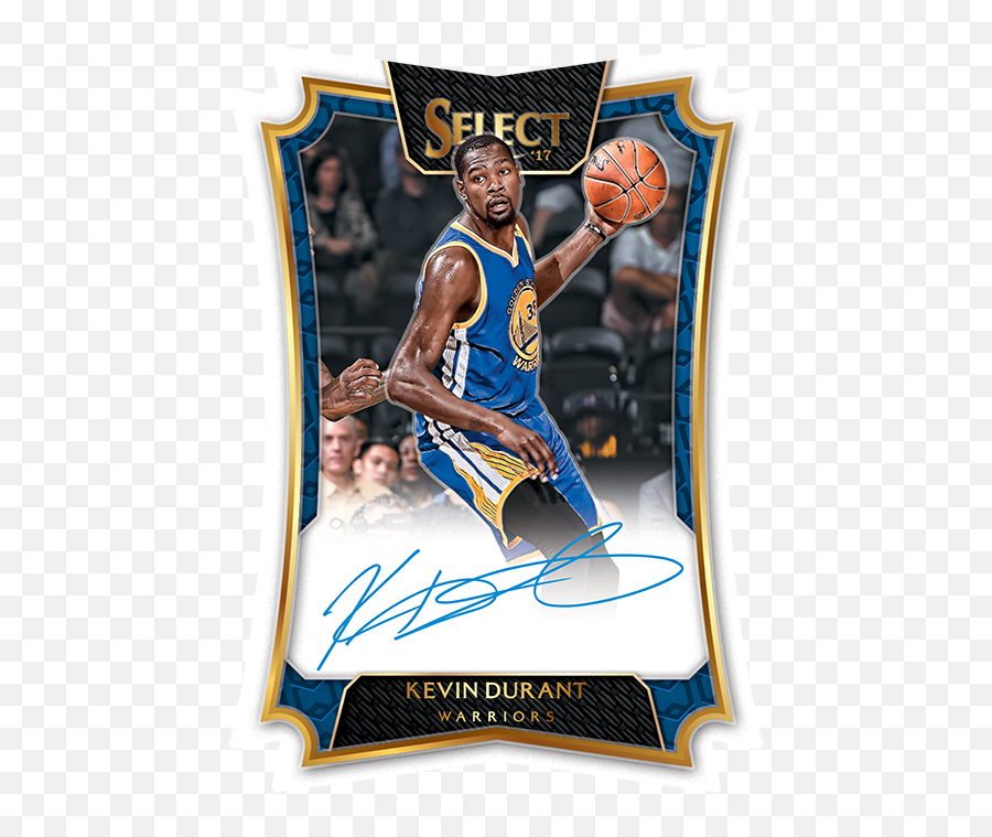 Kevin Durant Die - Cut Signatures U2013 Nba Dunk From Panini Vince Carter Signature Png,Durant Png