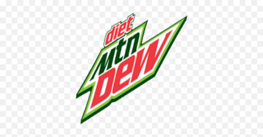Diet Mountain Dew Logo - Diet Mountain Dew Stickers Png,Mtn Dew Logo Png