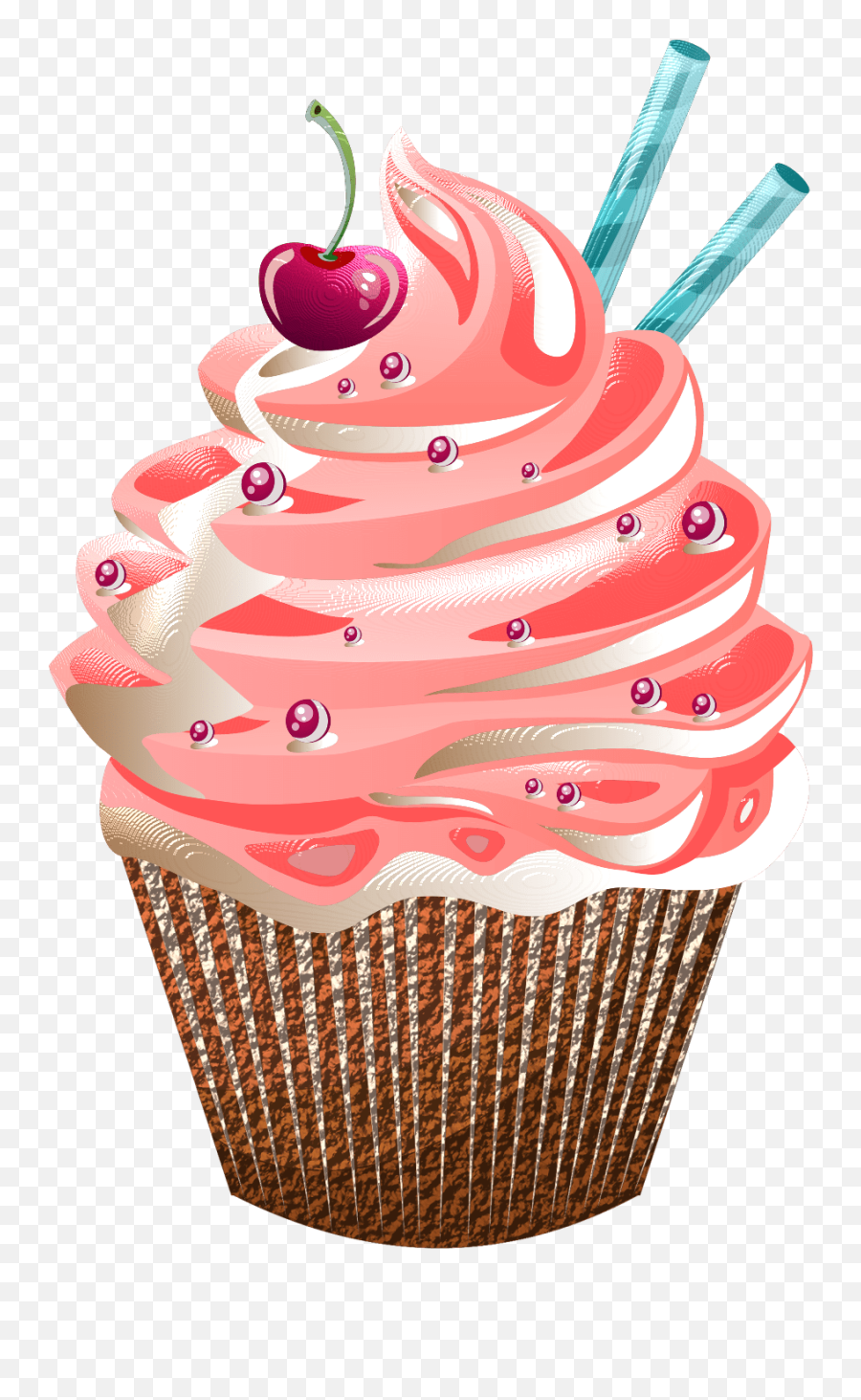 Cupcakes 210 X 297 Clipart - Transparent Background Cupcake Clipart Png,Cupcakes Png