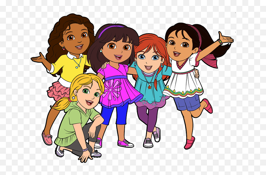 Friends Clipart Clipartpost - Group Of Friends Cartoon Png,Friends Clipart  Png - free transparent png images 