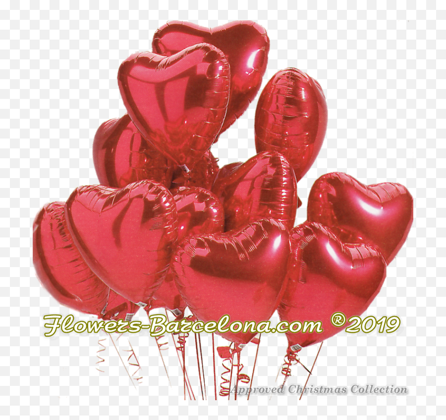Red Heart Balloons View Full - Red Heart Balloons Png,Heart Balloons Png