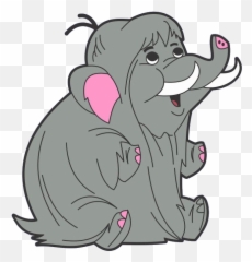 Mammoth - Pebbles And Bamm Bamm Show Pet Elephant Png,Mammoth Png