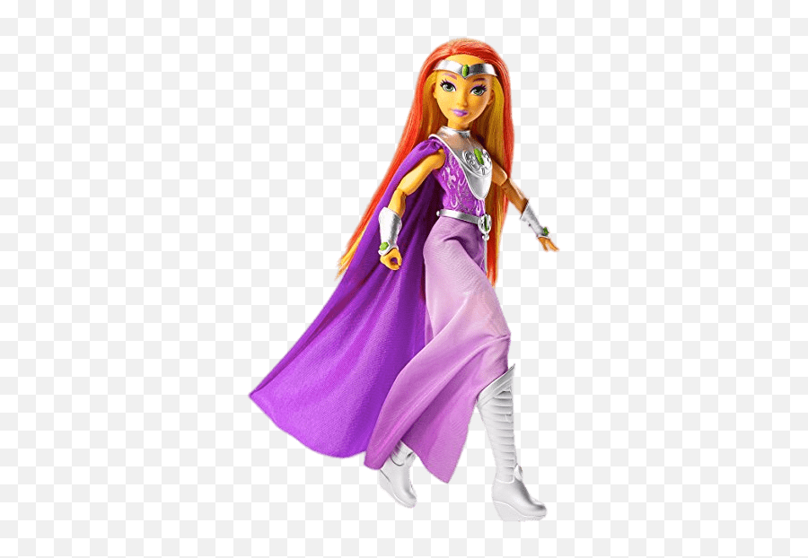 Starfire Action Figure Transparent Png - Starfire Doll,Starfire Png