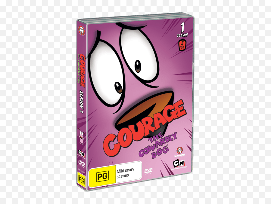 Courage The Cowardly Dog Season One - Courage The Cowardly Dog Season One Png,Courage The Cowardly Dog Png