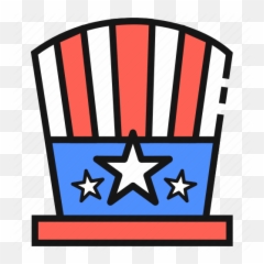 National Hat United States American Uncle Sam America Independence Day Icon - Illustration Png,Uncle Sam Hat Png