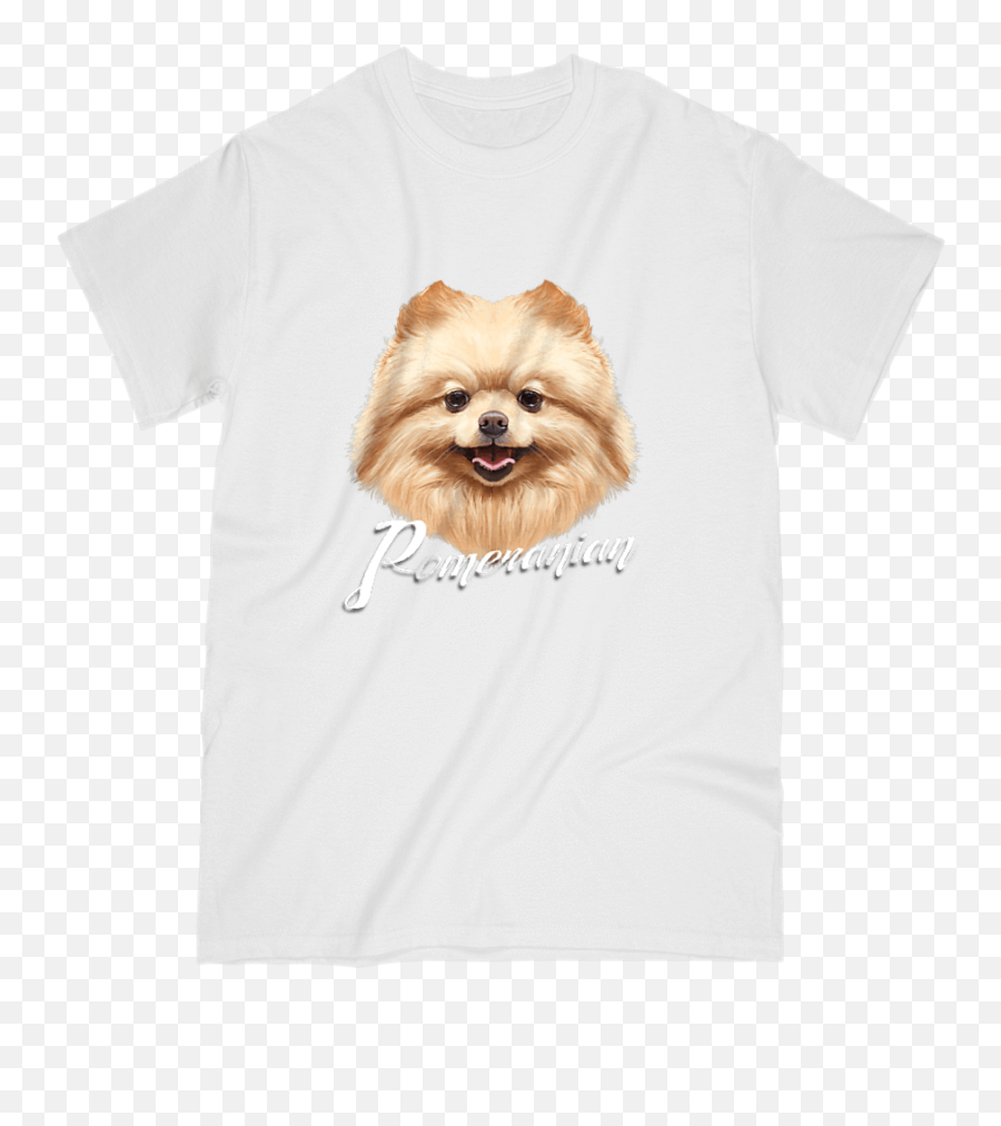 Download Pomeranian - Premium Tshirt Pomeranian Png Image Short Sleeve,Pomeranian Png