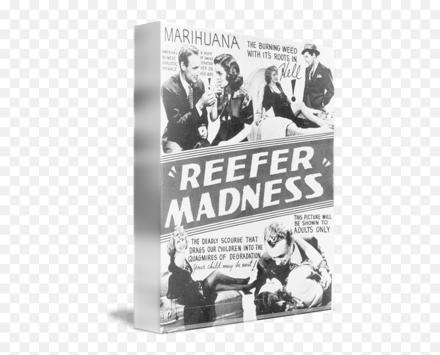 Reefer Madness Vintage Movie Poster By Posters - Reefer Madness 1936 Full Movie Png,Movie Poster Png