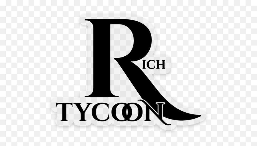 Rich Tycoon Rated R Logo Sticker - Dot Png,Rated R Logo