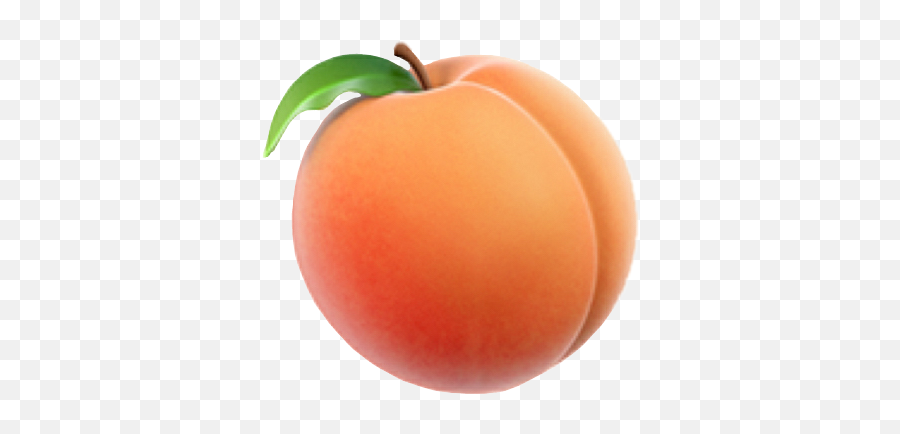 Download Peach Emoji Transparent Png - Peach Emoji Transparent Background,Peach Transparent Background