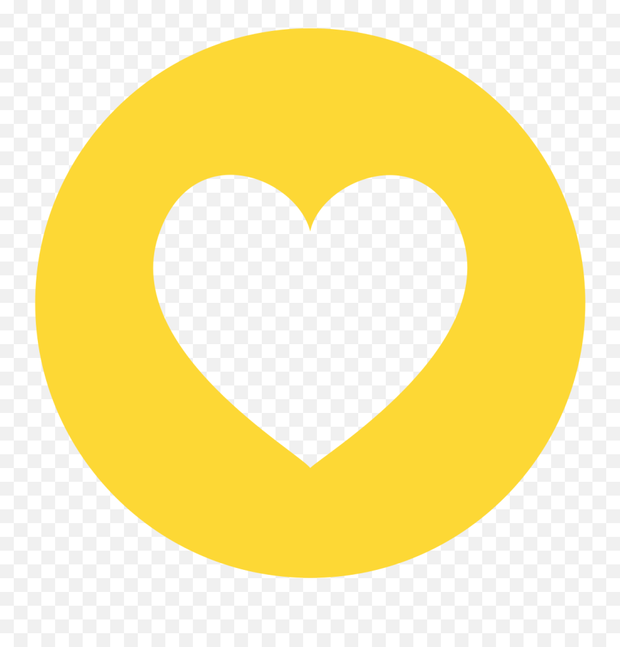 Eo Circle Yellow Heart - Instagram Logo On Yellow Background Png,Yellow Heart Emoji Png