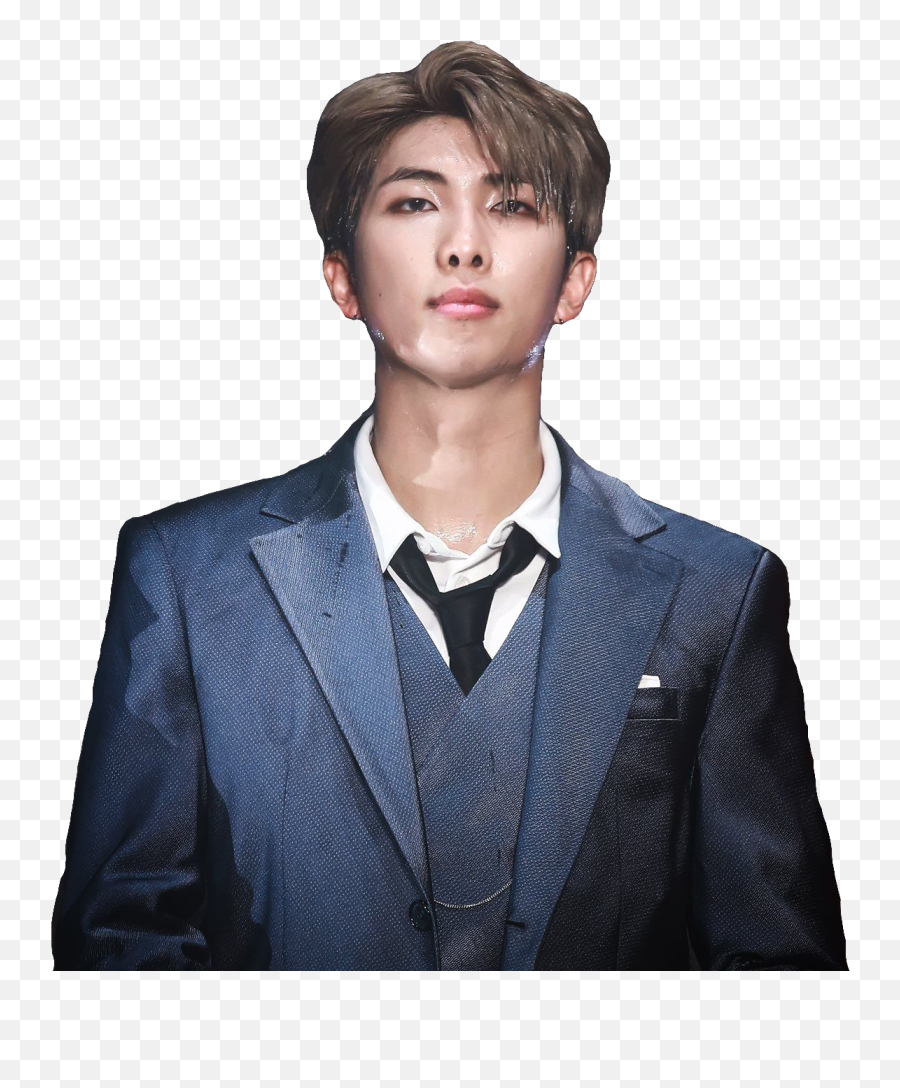 Namjoon Rm Suit Transparent Sticker - Kim Namjoon Hard Stan Png,Suit Transparent