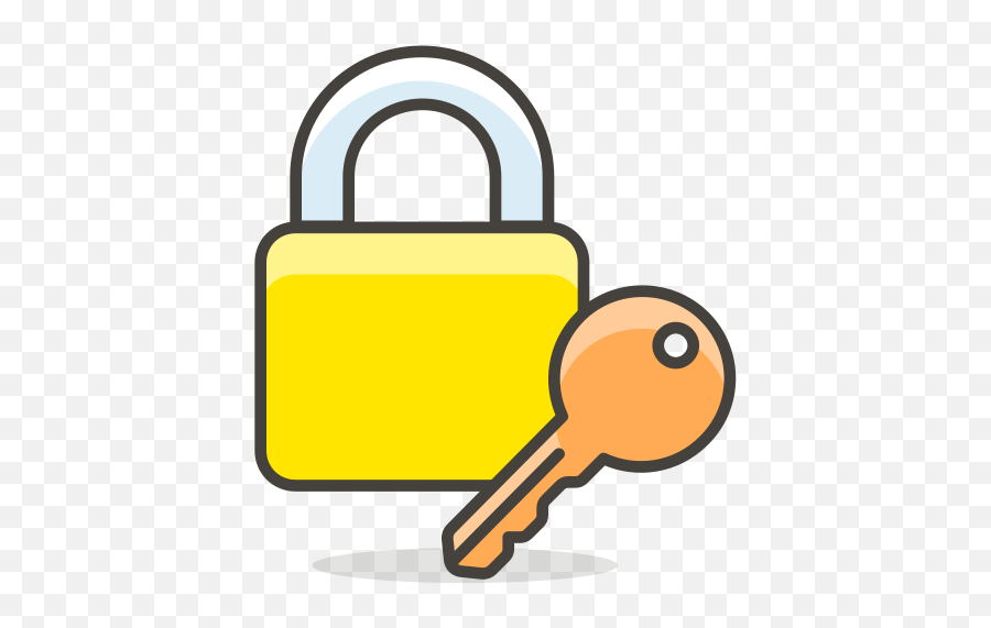 Private Lock Password Free Icon Of Another Emoji Set - Emoji Lock Png,Password Icon Png